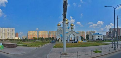 Панорама — православный храм Храм Покрова Пресвятой Богородицы на Люберецких Полях, Москва