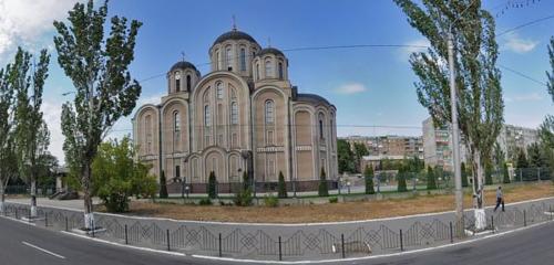 Панорама — православный храм Свято-Георгиевский кафедральный собор, Макеевка