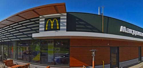 Panorama — fast food McDonald's, Sergiev Posad