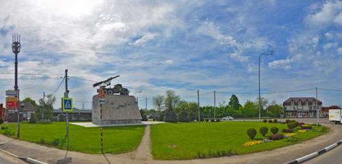 Panorama — monument, memorial Katyusha rocket launcher, Krasnodar