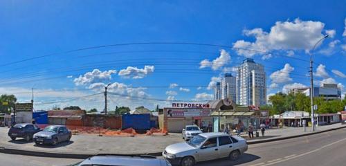 Panorama — pazarlar ve çarşılar Petrovsky Market, Lipetsk