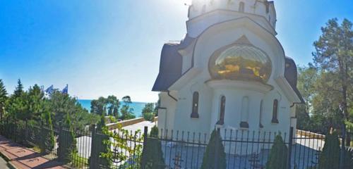 Панорама — православный храм Церковь-часовня Феодора Ушакова в Кудепсте, Сочи