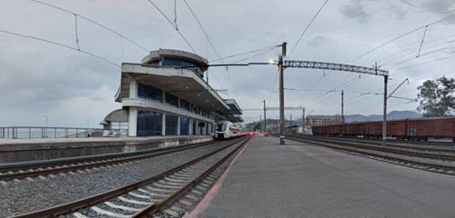 Панорама — железнодорожный вокзал Железнодорожный вокзал, Батуми