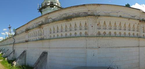 Панорама — православный храм Церковь Спаса Нерукотворного Образа в Городце, Городец