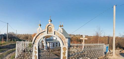 Панорама — жанровая скульптура Дед Таран, Волгоградская область