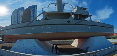 Panorama — genre sculpture Gasitel Boat, Volgograd