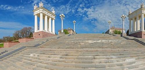 Panorama — landmark, attraction Central Stairs, Volgograd