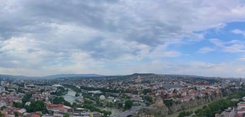 Панорама — гостиница Крепость Нарикала, Тбилиси