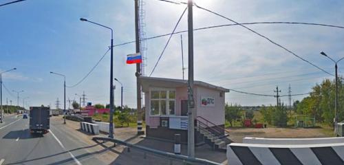 Panorama — traffic police checkpoint Пост ГИБДД Зелёновка, Samara Oblast