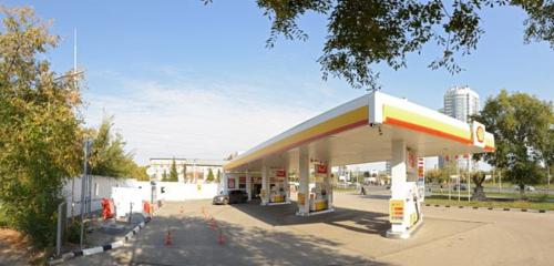Panorama — benzin istasyonu Shell Russia, Samara