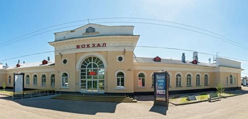 Panorama — railway station Zheleznodorozhny vokzal Ukhta, Uhta