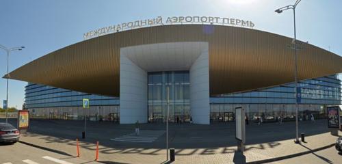 Panorama — airport terminal Perm international airport (Bolshoe Savino), terminal A, Perm Krai
