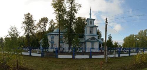 Panorama — orthodox church Церковь Митрофана Воронежского, Dobrianka