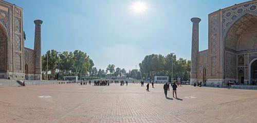 Panorama — landmark, attraction Registan Architectural Complex, Samarkand