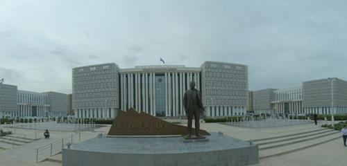 Панорама — әскери мемориал, бауырластар зираты Памятник Нурсултану Абишевичу Назарбаеву, Түркістан