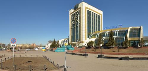 Panorama — railway station Railway station, Astana