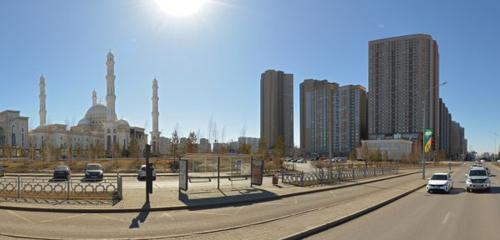Панорама — остановка общественного транспорта Казахско-турецкий лицей, Астана