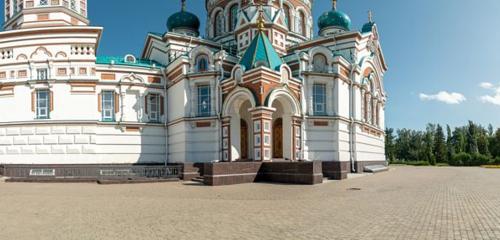 Панорама — православный храм Кафедральный собор Успения Пресвятой Богородицы, Омск