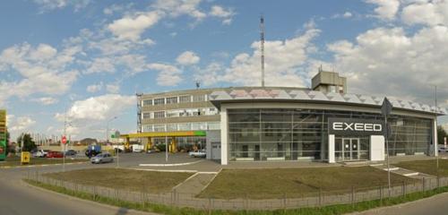 Panorama — gas station Topline, Omsk