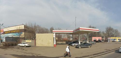 Panorama — benzin istasyonu Petrol Asia, Almatı