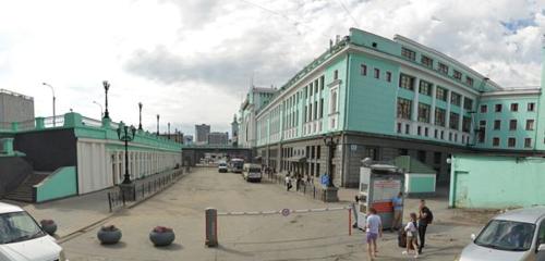 Panorama — railway station Train station, Novosibirsk