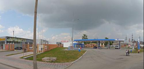 Panorama — gas station Gazpromneft, Novosibirsk