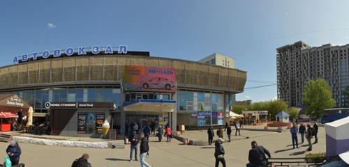 Panorama — bus station Avtovokzal, Barnaul