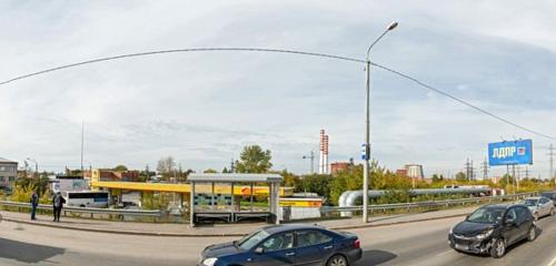 Panorama — benzin istasyonu Rosneft, Tomsk