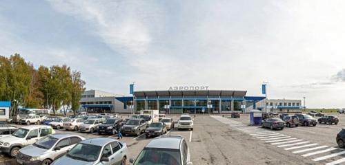 Панорама — аэропорт Международный аэропорт Томск Богашёво имени Н.И. Камова, Томская область