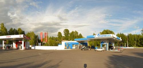 Panorama — gas station Gazpromneft, 