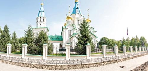 Панорама — православный храм Кафедральный собор Благовещения Пресвятой Богородицы, Благовещенск