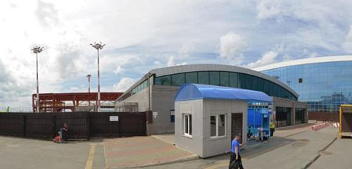 Panorama — airport terminal Аэропорт Южно-Сахалинск, багажное отделение, Yuzhno‑Sakhalinsk