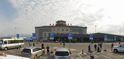 Panorama — airport Международный аэропорт Петропавловск-Камчатский Елизово имени Витуса Беринга, Elizovo